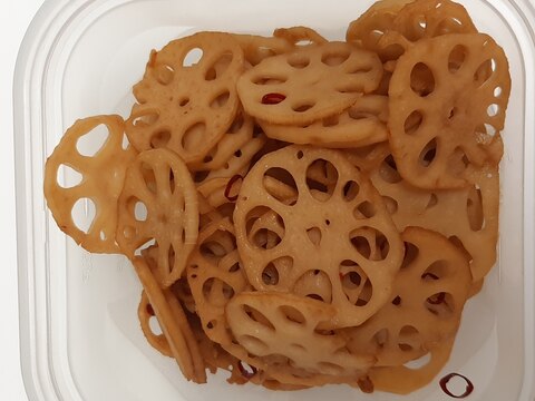 お弁当に!レンコンのきんぴら